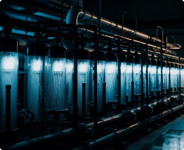 Industrial water filtration system